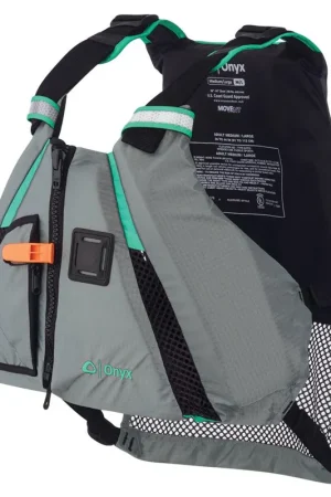 Onyx MoveVent Dynamic Paddle Sports Life Vest - M/L - Aqua Fan Favorite