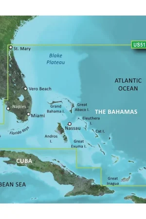 Markdown Garmin BlueChart® g3 Vision® HD - VUS513L - Jacksonville - Bahamas - microSD™/SD™