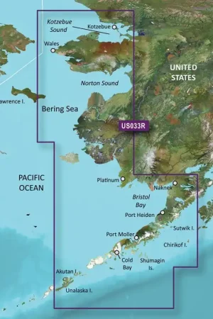 Garmin BlueChart® g3 Vision® HD - VUS033R - Bristol Bay - Kotzebue Snd. - microSD™/SD™ Fast Shipping