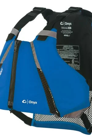 Clearance Onyx MoveVent Curve Paddle Sports Life Vest - XL/2X - Blue
