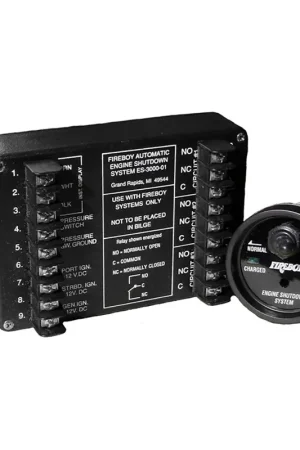 Fresh Stock Xintex Engine Shutdown - 5 Circuit w/20A Relays - Round Display