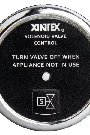 Price Cut Fireboy-Xintex Propane Control & Solenoid Valve w/Chrome Bezel Display