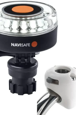 Buy Online Navisafe Navilight 360° 2NM White w/Navimount Base & Rail Mount - White
