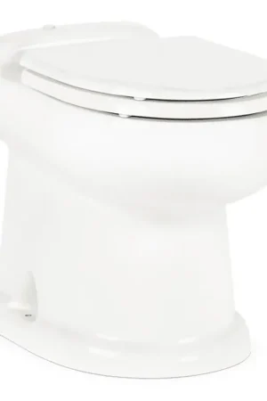 Buy Direct Dometic Masterflush 8740 Macerator Toilet - 12V - White