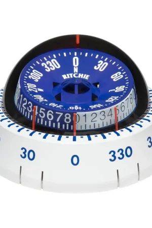 Ritchie XP-98W X-Port Tactician Compass - Surface Mount - White Trusted Brand