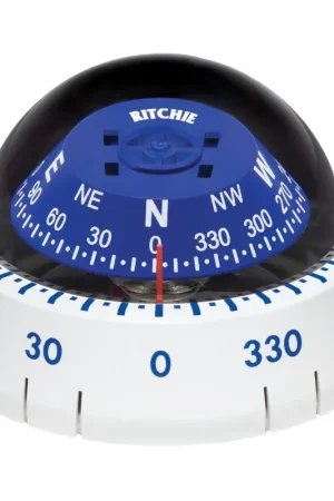 Ritchie XP-99W Kayaker Compass - Surface Mount - White Certified