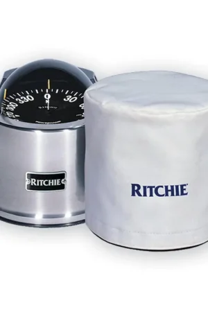 Best Choice Ritchie GM-5-C 5" GlobeMaster Binnacle Mount Compass Cover - White