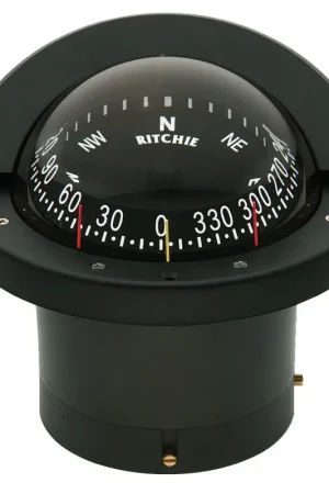 Weekend Sale Ritchie FN-203 Navigator Compass - Flush Mount - Black