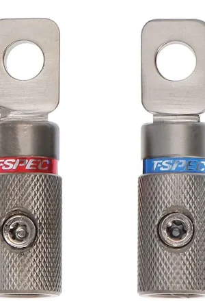 In Demand T-Spec VR48 V10 Heavy Duty Set Screw Terminals - 4 AWG - 2 Pack