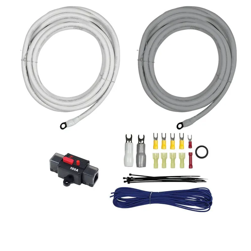 T-Spec V10-2041 4 Gauge Amp Wiring Kit - 20' (6.1 M) High Quality