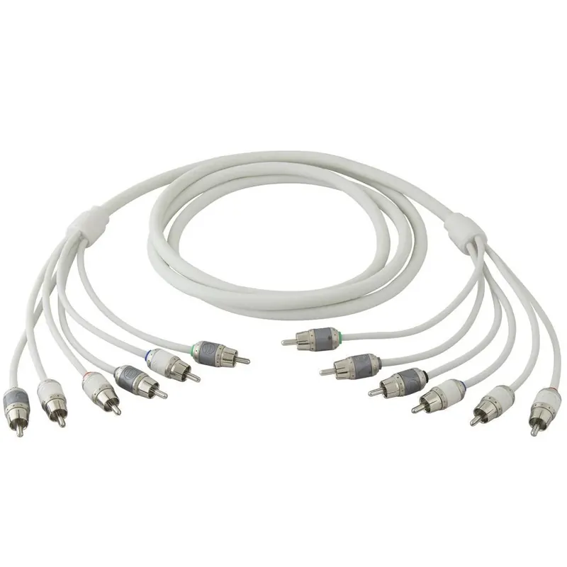 T-Spec V10 Series RCA Audio Cable - 6 Channel - 17' (5.18 M) Premium