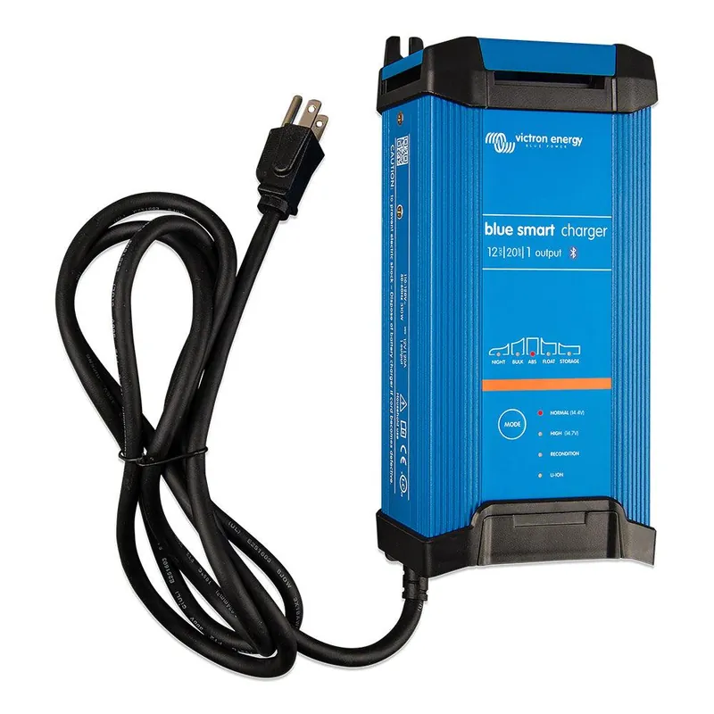 Victron Blue Smart IP22 12VDC 20A 3 Bank 120V Charger - Dry Mount Authentic