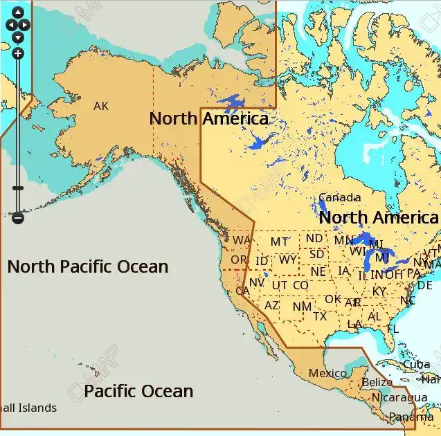 C-map Na-m035 Max Megawide Microsd Pacific Coast And Central America Limited Offer
