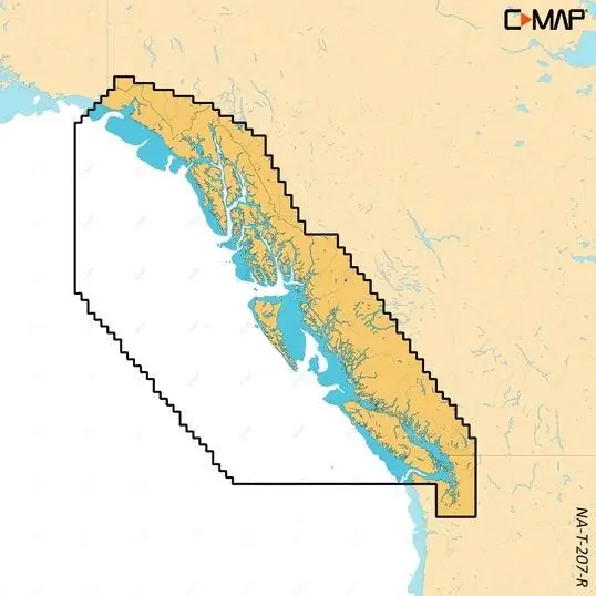 C-map Reveal X Coastal British Columbia And Puget Sound Microsd Affordable