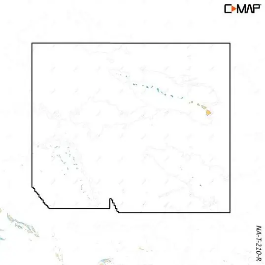 Hassle-Free Returns C-map Reveal X Coastal Hawaii, Marshall Islands And French Polynesia Microsd