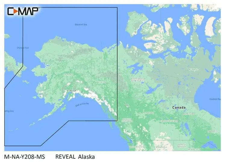 Exclusive Offer C-map Reveal Coastal Alaska