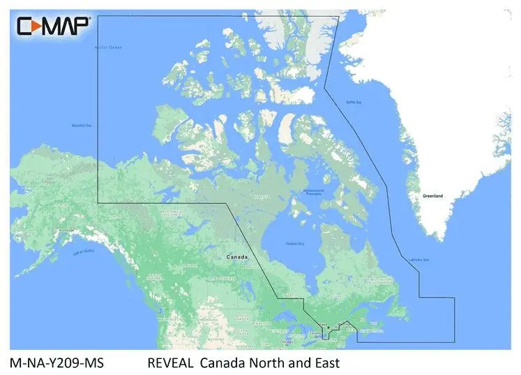 C-map Reveal Coastal Canada North And East Hot Deal