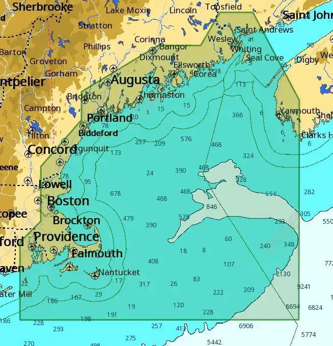 C-map M-na-d939 4d Local Passamaquoddy Bay - Block Isl Buy Direct
