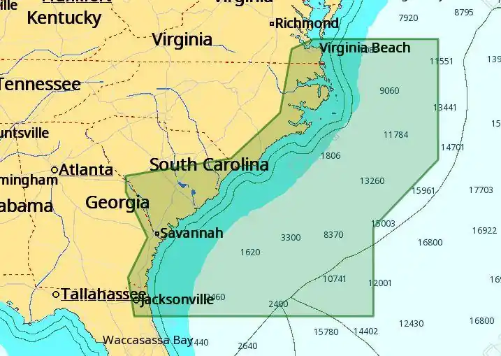 C-map M-na-d942 4d Local Norfolk To Jacksonville Exclusive Offer