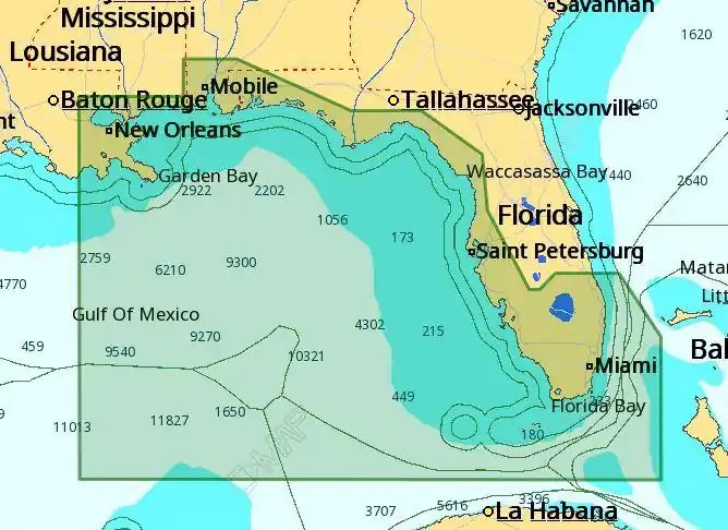 C-map M-na-d944 4d Local St Lucie Inlet - New Orleans Last Chance