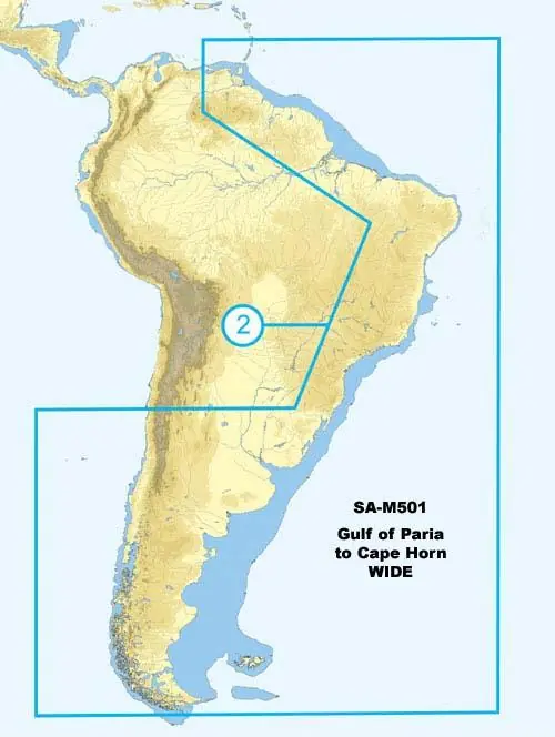 C-map Sa-m501 Max Wide Sd Gulf Of Paria - Cape Horn Top Pick