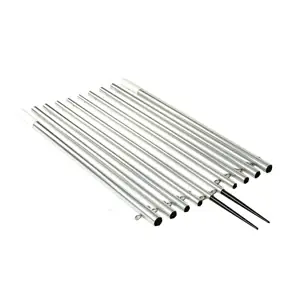 Lee's 16' Extra Strong Poles Bright Silver Sidewinder Only Mega Sale