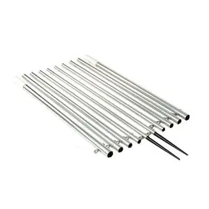 Lee's 18.5' Bright Silver Standard Poles f/ Sidewinder Brand New