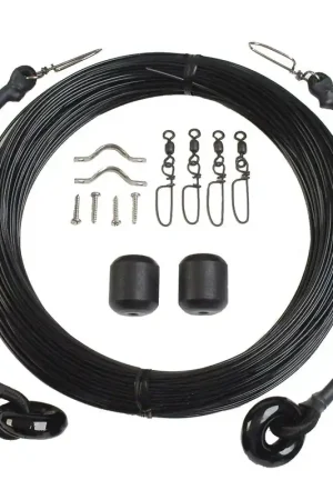 Lee's Deluxe Rigging Kit - Single Rig Up To 37ft. - Black Mono Sale