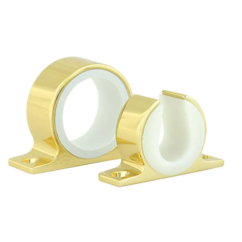 Authentic Lee's Single Rod Rack Set - Bright Gold Finish