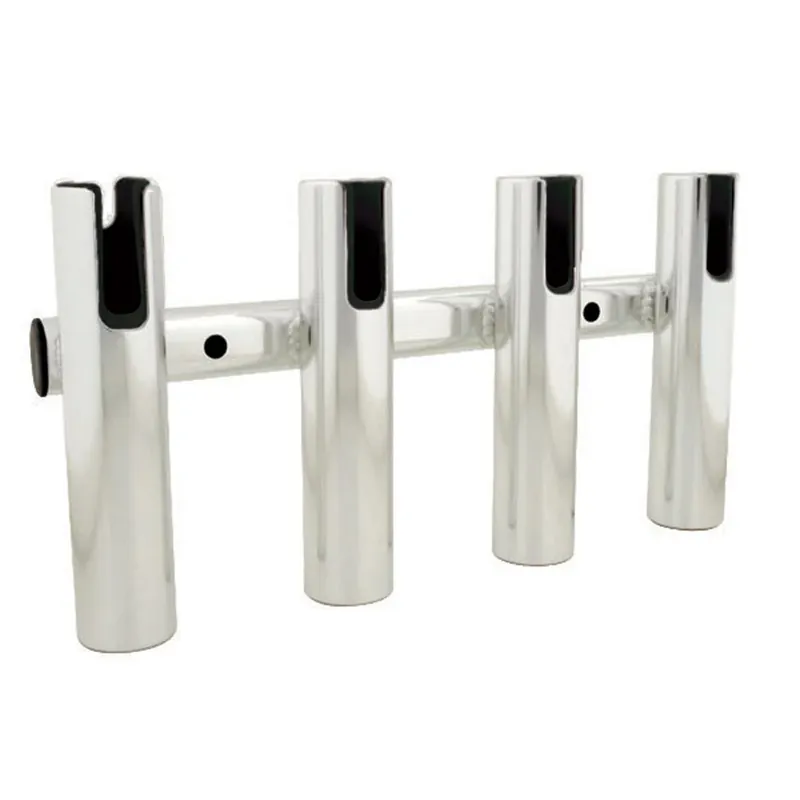 TACO 4-Rod Holder Rack - Brushed Aluminum Sale