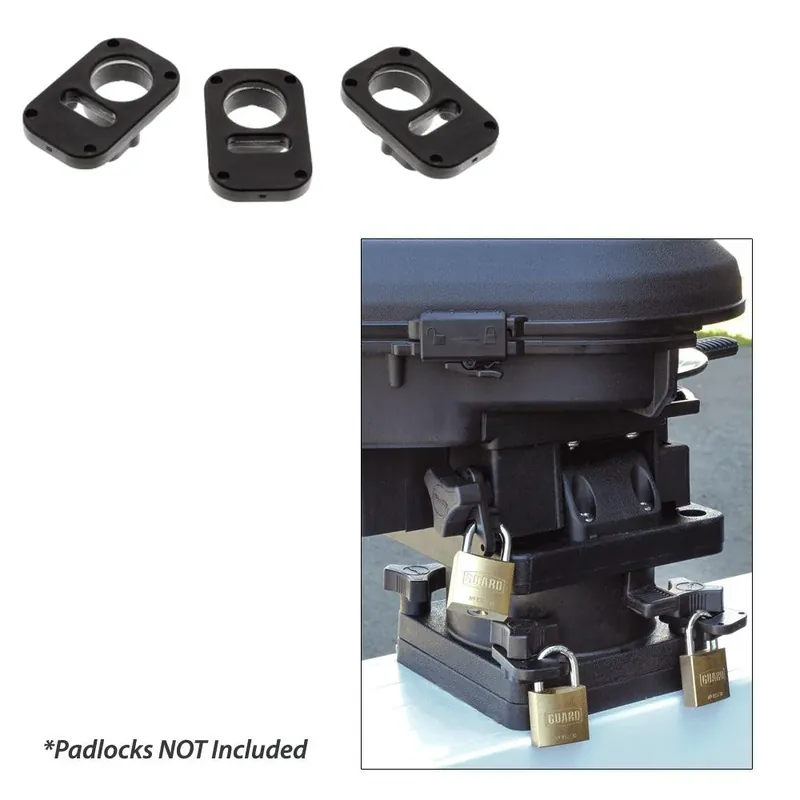 Scotty 3134 Downrigger Security System 3-Piece Locking Plates w/o Padlocks Hot Picks