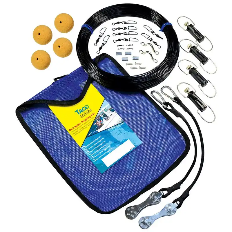 Fresh Stock TACO Premium Mono Double Rigging Kit