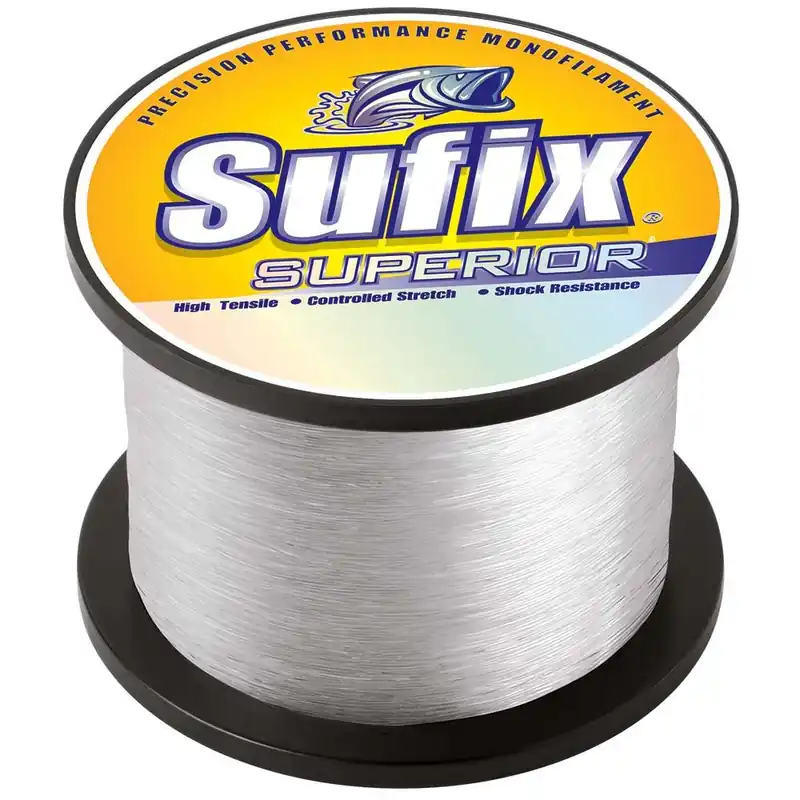 Sufix Superior Clear Monofilament - 50lb - 1095 yds High Quality