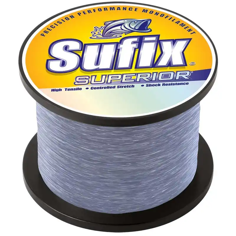Latest Sufix Superior Smoke Blue Monofilament - 30lb - 450 yds