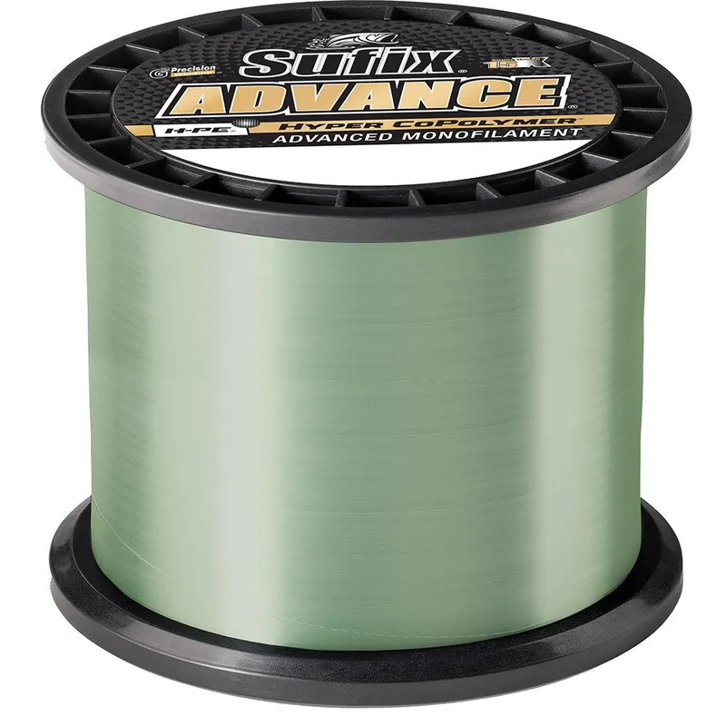 Sufix Advance Low-Vis Green Monofilament - 14lb - 1200yds Super Sale