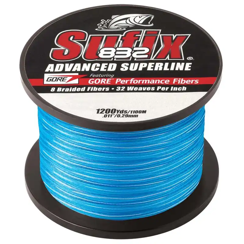 Luxury Sufix 832® Advanced Superline® Braid - 15lb - Coastal Camo - 1200 yds