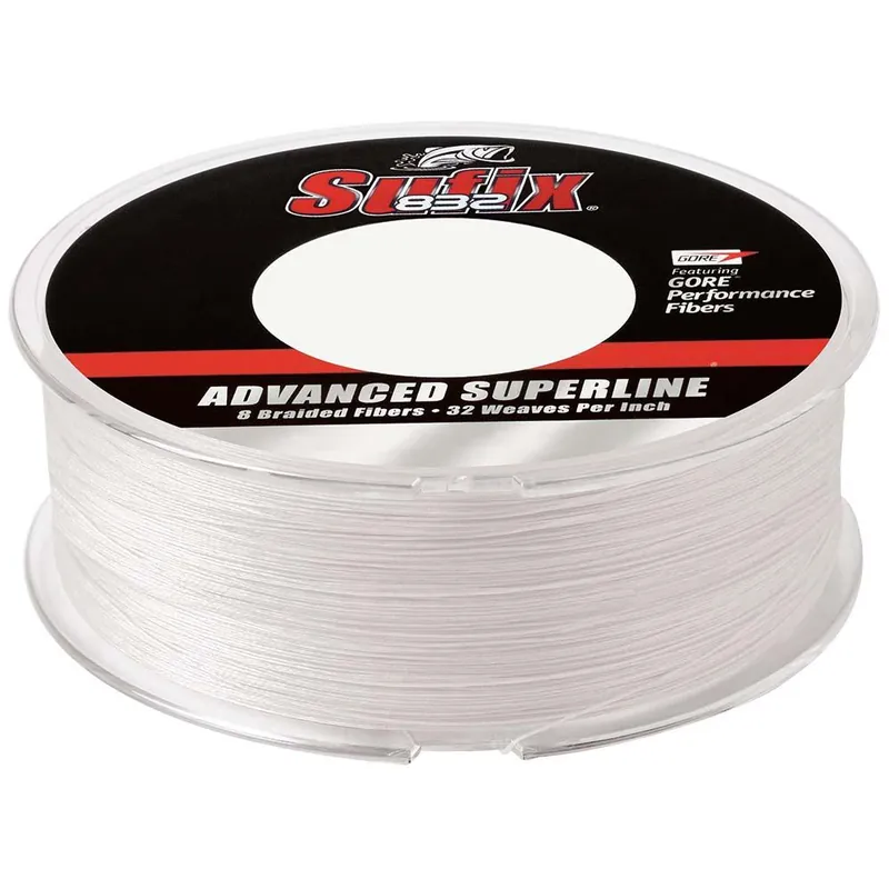 Professional Grade Sufix 832® Advanced Superline® Braid - 20lb - Ghost - 600 yds