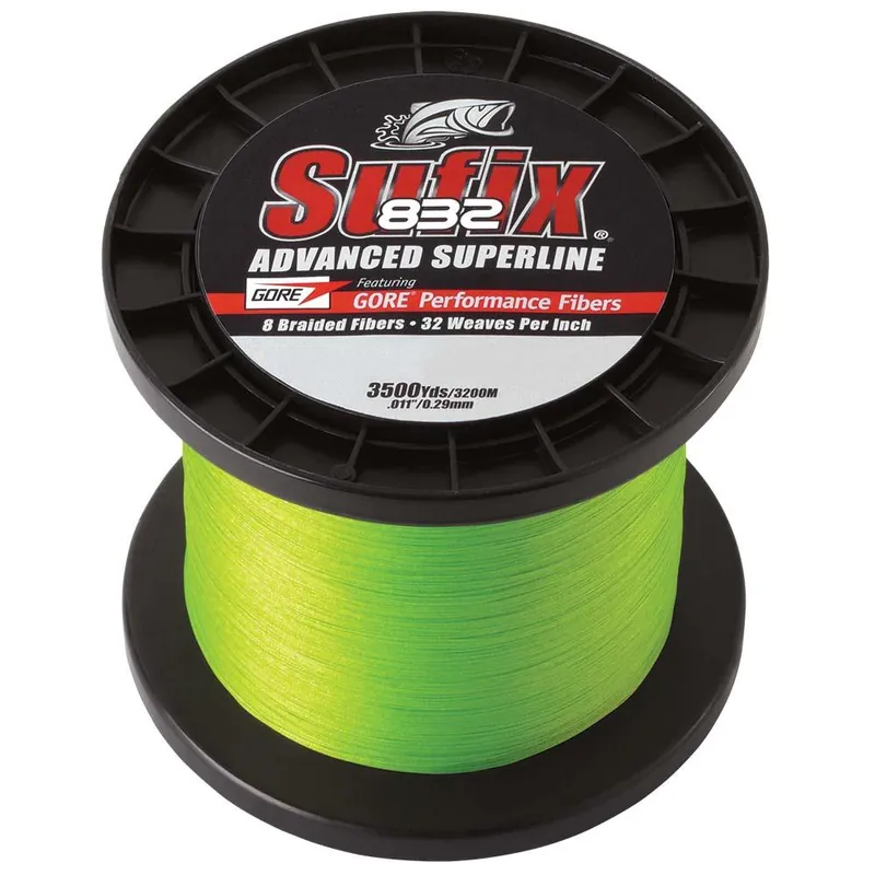 Price Cut Sufix 832® Advanced Superline® Braid - 20lb - Neon Lime - 3500 yds