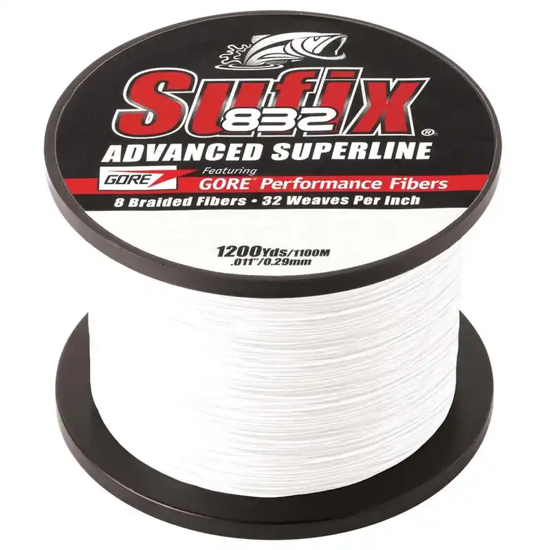 Cheap Sufix 832® Advanced Superline® Braid - 30lb - Ghost - 1200 yds