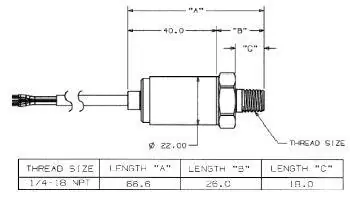 Buy Direct Maretron 0-10 Psi Transducer