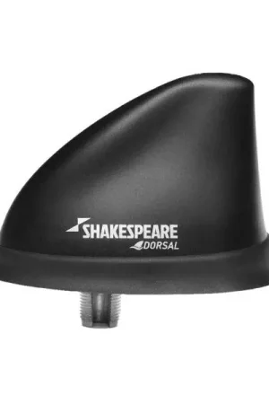 Shakespeare 5912 Black Vhf Low Profile Dorsal Antenna 26' Rg58 Cable Latest