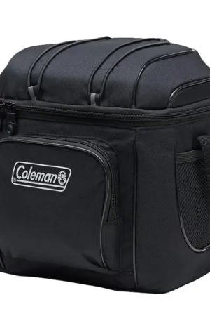 Coleman CHILLER™ 9-Can Soft-Sided Portable Cooler - Black High Quality