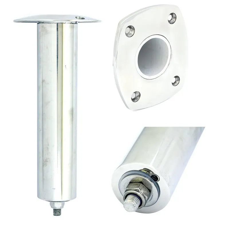 Best Seller Tigress 4 Hole Swivel Rectangular Head Rod Holder - 0° - 10-1/2"