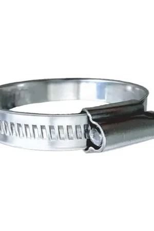 Big Sale Trident Marine 316 SS Non-Perforated Worm Gear Hose Clamp - 15/32" Band - (5/8" – 15/16") Clamping Range - 10-Pack - SAE Size 8