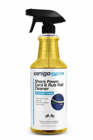 Xanigo Marine Shore Power Cord & Rub Rail Cleaner - 32oz Special Discount