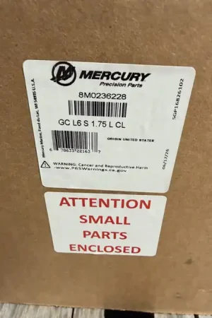 Bargain OEM Mercury / Quicksilver Gear Housing Assembly GearCase L6 S 1.75 L CL 8M0228050 1600-8M0236228