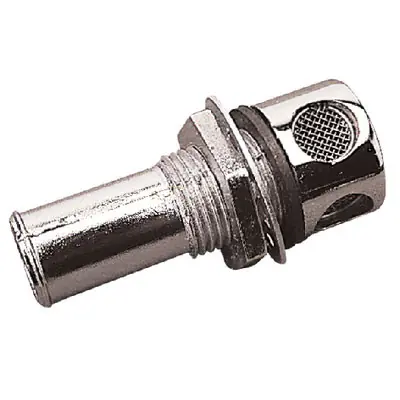 Today Only Sea-Dog Line Chrome Zinc Gas Tank Vent - Ro 352110-1