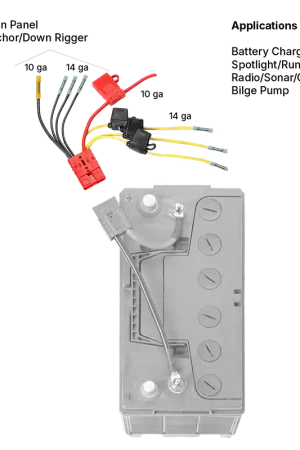 12 Volt Multi-4 Fused Connector Kit Markdown